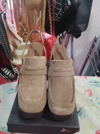 Zapato tipo mocasin piel