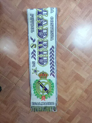 Bufanda Real Madrid Antigua