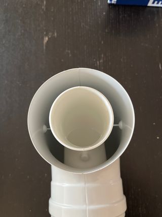 Gomito 90º per caldaia a condensazione