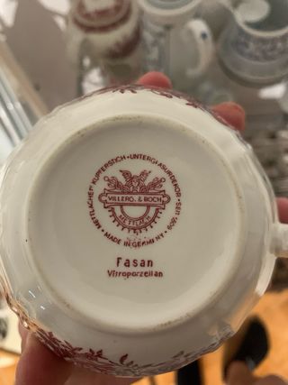 Juego de vajilla vintage porcelana