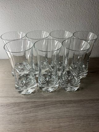 Set 7 Bicchieri Vetro Acqua/Long Drink