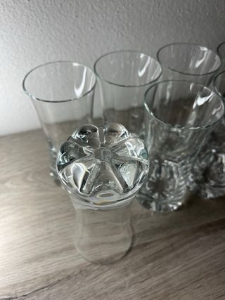 Set 7 Bicchieri Vetro Acqua/Long Drink