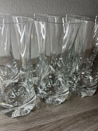 Set 7 Bicchieri Vetro Acqua/Long Drink