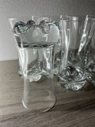 Set 7 Bicchieri Vetro Acqua/Long Drink