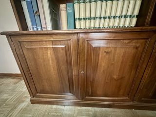 Librería madera maciza