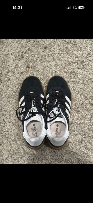 Zapatillas Adidas Gazelle Bold Negras