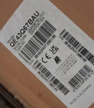 TV Samsung 43 QLED Q60B