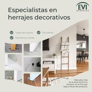 EVI Herrajes | Tope para Puerta | Acero Inoxidable