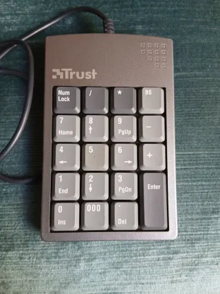 Teclado numérico Trust USB
