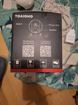 Cámara de vigilancia WiFi TOAIONO Dispongo de dos