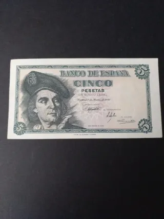 5 Pesetas de 1948. SC