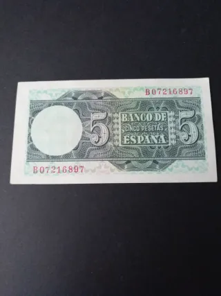5 Pesetas de 1948. SC