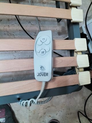 Cama articulada con mando