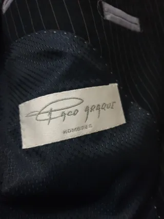 Traje de vestir hombre ceremonia talla 50 L