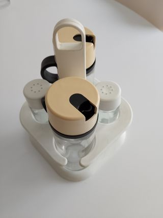 Especiero Aceitera Vinagrera Salero Pimentero