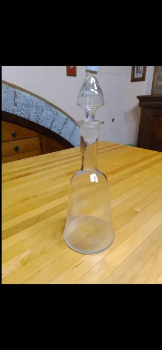 Bottiglia ampolla in vetro