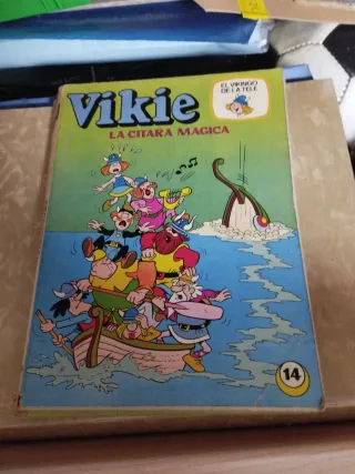 Tebeo Vikie. El vikingo de la tele.