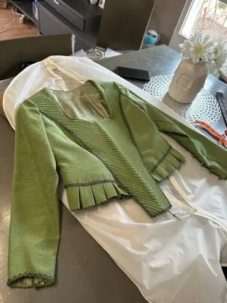 Corpiño Fallera Verde talla 38/40