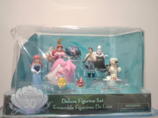 Set Figuras La Sirenita Disney 30 Aniversario