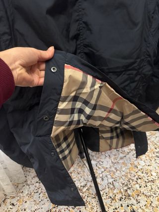 Chaqueta Burberry Azul Marino Talla M
