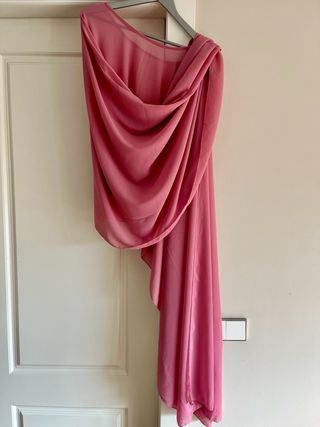 Capa rosa para fiesta o boda