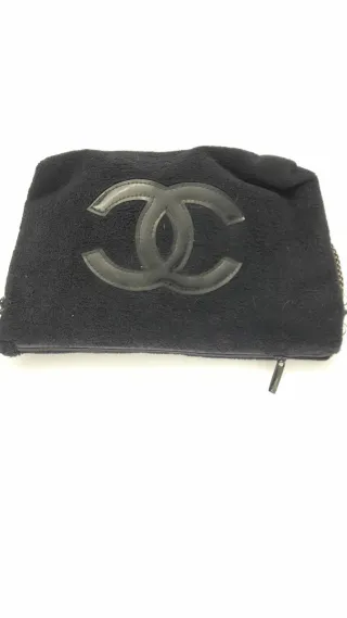 Borsa piccola Chanel in tessuto con catena