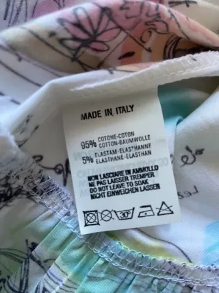 Abito bambina Les Parrotines tg 12 mesi