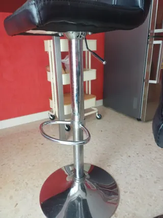 Taburetes de Barra Negros (2 unidades)