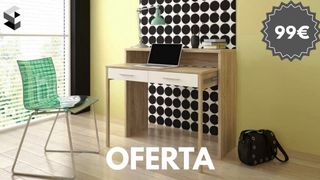 Aparador moderno con chimenea