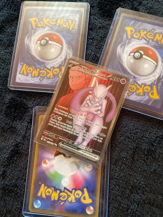 Mewtwo EX del Team Rocket Carta Pokémon