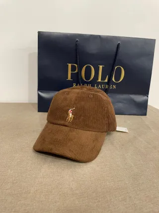 Gorra Polo Ralph Lauren Marrón Corduroy