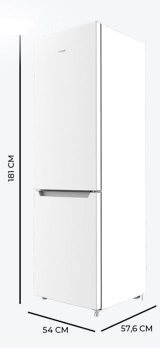 Nevera Cecotec Bolero Coolmarket Combi 150 White D