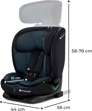 Kinderkraft ONETO3 I-Size Silla de Coche Isofix, N