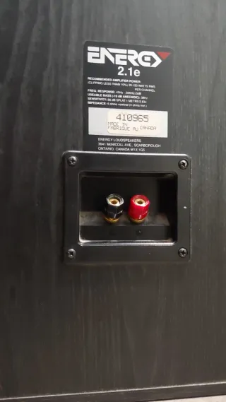 Altavoces Energy 2.1e (Pareja)