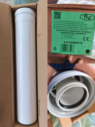 Tubos y piezas para caldera