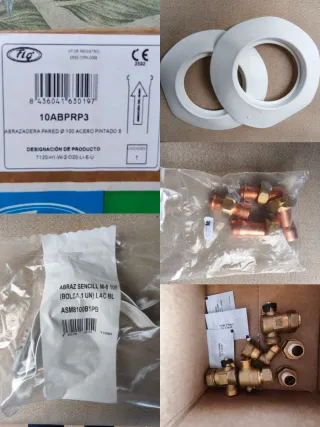 Tubos y piezas para caldera