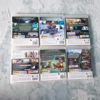 Pacchetto 8 Giochi PS3 Guerra e Azione