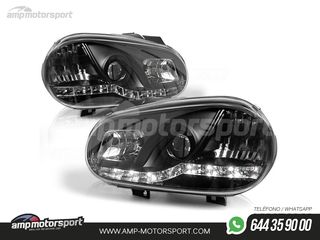 FAROS DELANTEROS LUZ DIURNA LED PARA VOLKSWAGEN GOLF MK4