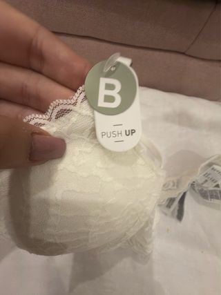 Women'secret Sujetador Push Up Talla 90B Blanco