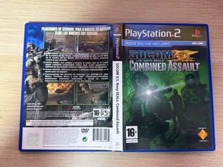 SOCOM Combined Assault PS2 pal esp 🇪🇸