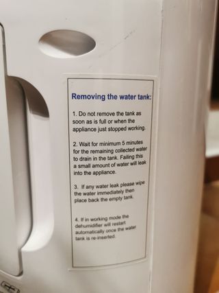 Deshumidificador Klarstein DryBest 10