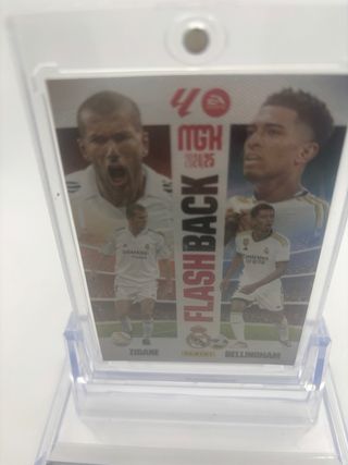 Cromo Flashback Zidane & Bellingham Adrenalyn XL