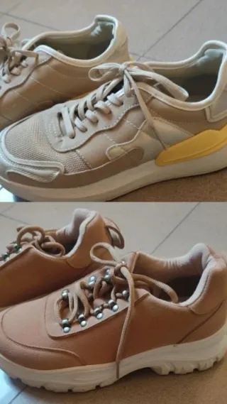 Pack 2 zapatillas + regalo 3 prendas de ropa