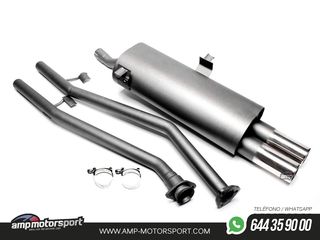 SILENCIOSO TRASERO DEPORTIVO BMW E30 4CIL