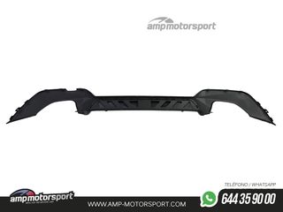 DIFUSOR TRASERO PARA BMW SERIE 3 G20 G21 + COLAS DOBLES CARBONO