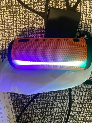 Altavoz Bluetooth dotn naranja
