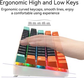 SHANGZHAOYUAN Teclado para videojuegos, teclado me