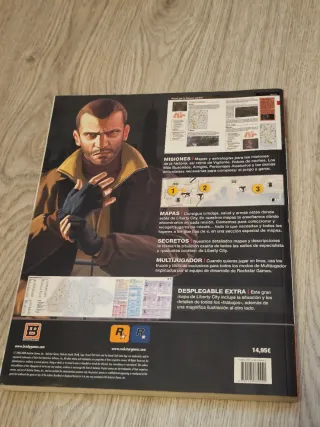 GTA IV PS3 + Guía Trucos + Libro Liberty City