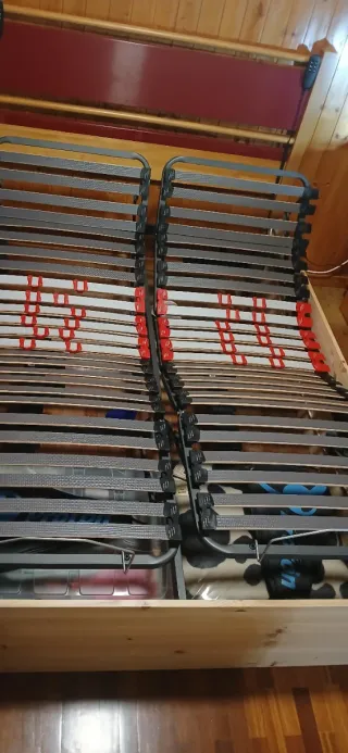 Cama Doble Articulada 1.35x1.90