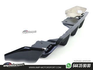 AÑADIDO DIFUSOR TRASERO BMW X6 F16 14-19 NEGRO BRILLO